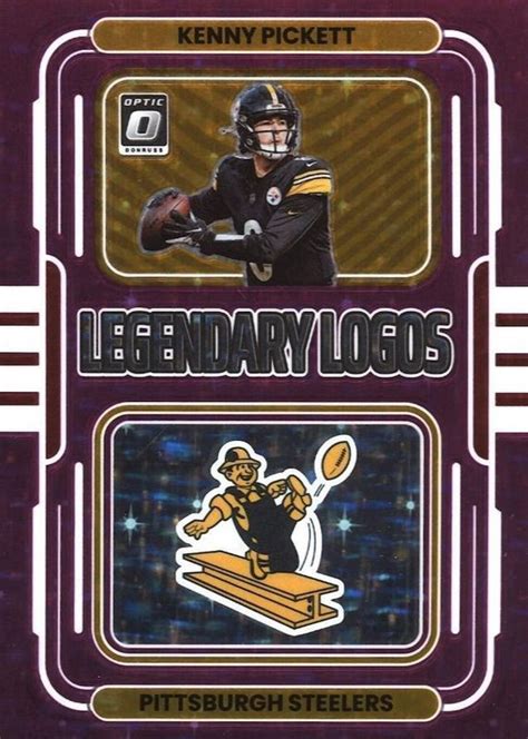 Kenny Pickett Optic Ll Legendary Logos Purple Stars Price