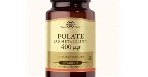 Solgar Folate Mcg Tablet