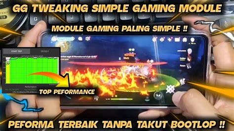 GG Tweak Module Gaming Simple Peforma And Gaming Tweaks GG Tweak