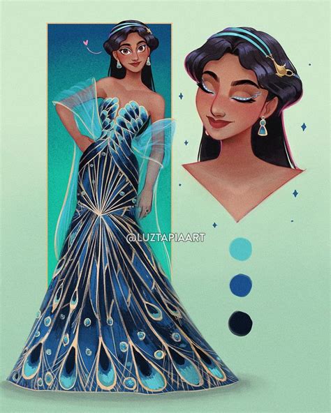 Luz Tapia Art Luztapiaart Twitter Disney Princess Fashion Disney Princess Fan Art