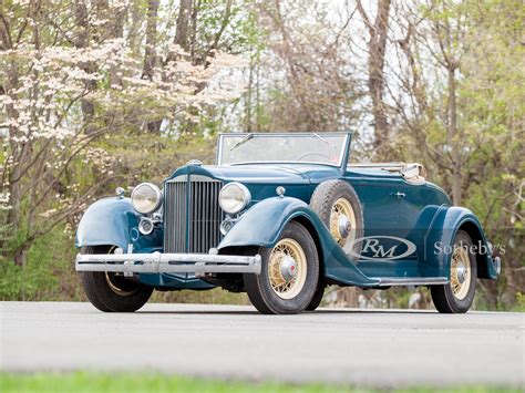 Packard Eight Coupe Roadster Hershey Rm Auctions