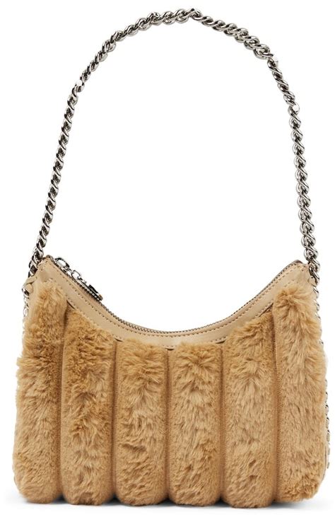 Stella McCartney Falabella Mini Faux Fur Shoulder Bag ShopStyle