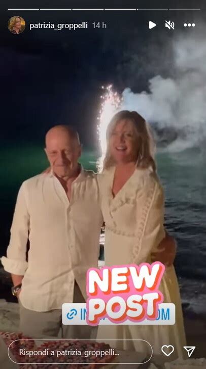 Alessandro Sallusti E Patrizia Groppelli Nozze In Spiaggia