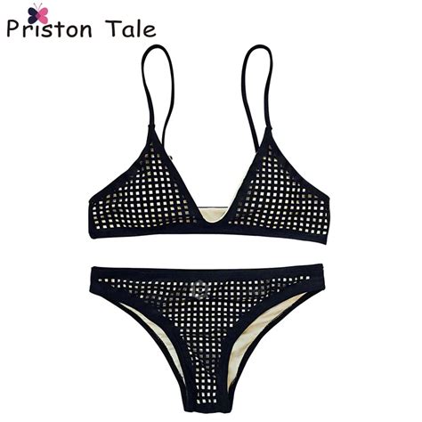 New Women Bikini Set Square Cut Out Swimwear Women Swimsuit