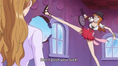 Nami Hits Brook One Piece Anime Episode 786 Whole Cake Island Arc