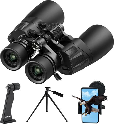 12x42 Binoculars For Adults High Powered With Upgraded Tripod And Phone Adapter