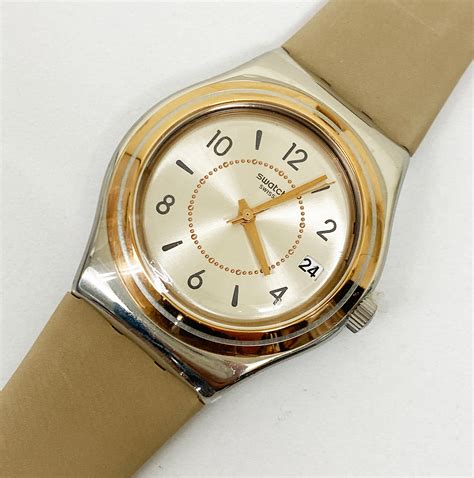 Yahoo オークション SWATCH スウォッチ CARESSE D T YLS458 スイス製