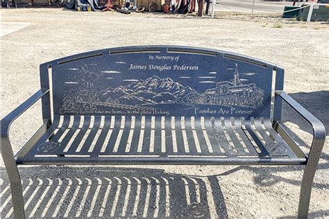 Memorial Steel Benches Smith Steelworks