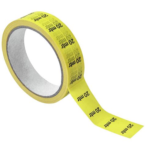 Eurolite Cable Marking 20 M Yellow Adhesive Tape