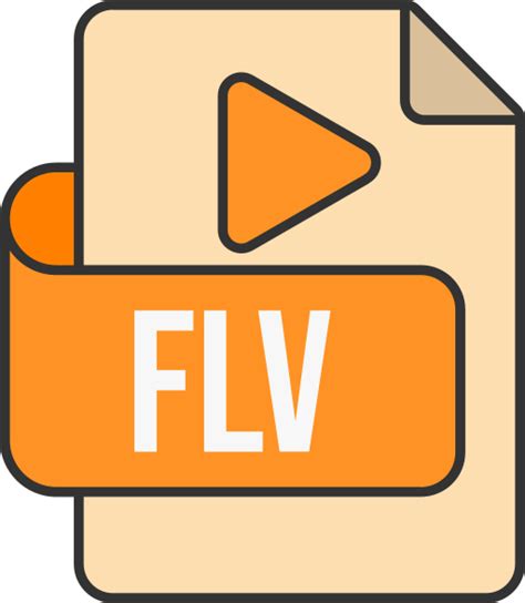 Formato De Archivo Flv Iconos Gratis De Archivos Y Carpetas