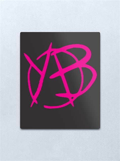 Yungblud Logo Metal Print For Sale By Bobli Redbubble