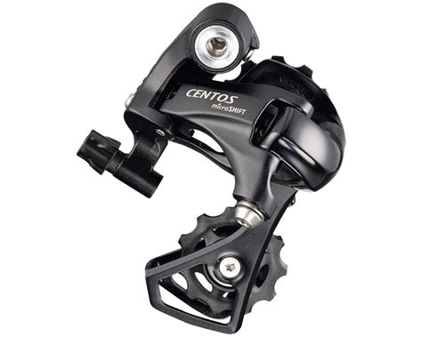 Microshift Centos Road Rear Derailleur Black Speed Short Cage