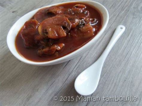 Recettes de Champignons à la grecque de Maman Tambouille