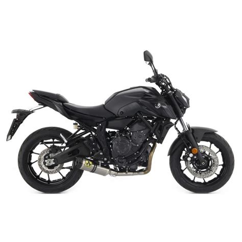 Arrow Thunder Titanium Carbon Full Catalytic Exhaust System Yamaha Mt