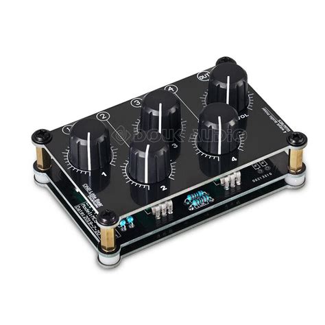 Mini mezclador de Audio portátil MC5 de 4 canales consola de estudio