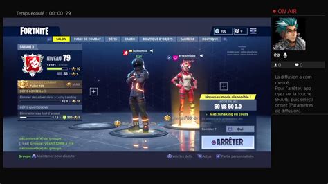 Live Fortnite On Essaie De Fair Top Youtube