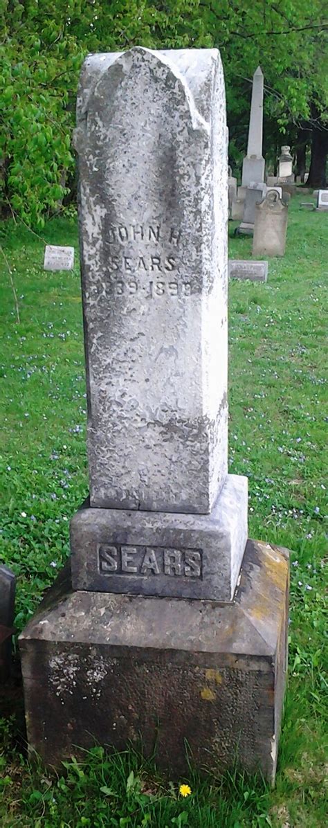 John Henry Sears 1839 1898 Find A Grave Memorial Grave Memorials