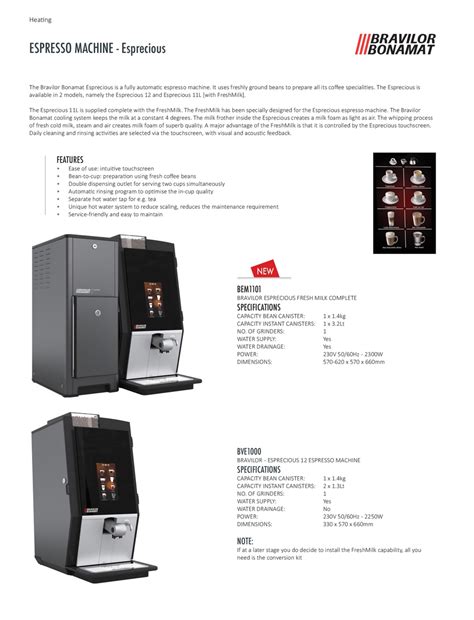 Espresso And Coffee Machines Pmb Catering Equipment