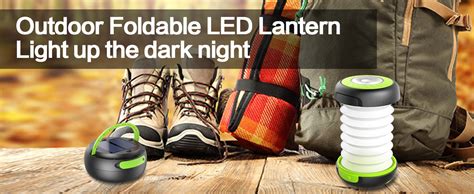 GlobaLink LED Campinglampe Faltbare Solar Camping Laterne Energienbank