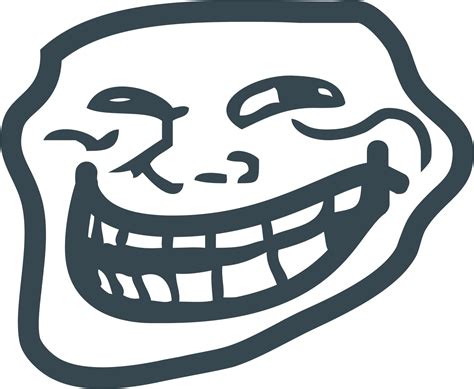 Trollface Clipart Png Troll Face Transparent Png Full Size Clipart