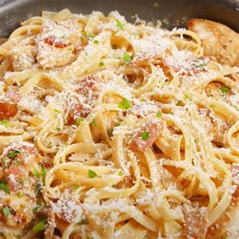 Receta Carbonara De Pollo EspaguetisAlaCarbonara