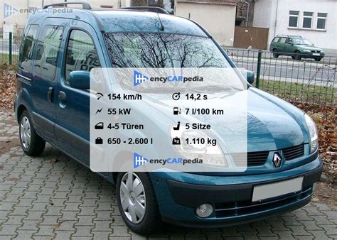 Renault Kangoo V Technische Daten Leistung