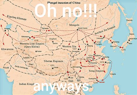 China: *builds a wall* Mongolia: : r/MongolianMemes