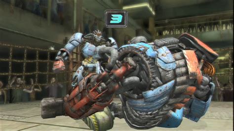 Real Steel The Video Game Ambush Vs Metro Xbox360ps3 Youtube