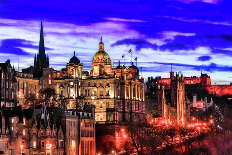 Market Street - Edinburgh Photograph by Micah Offman - Fine Art America