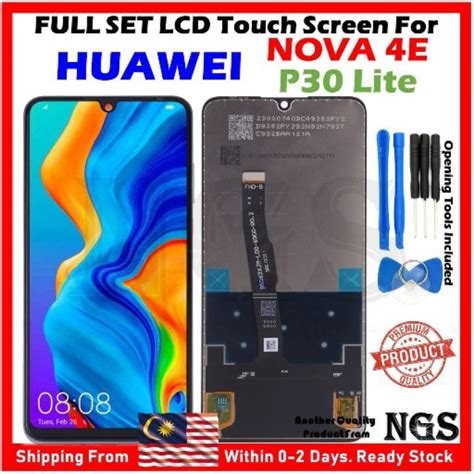 Orl Ngs Brand Full Set Lcd Touch Screen Compatible For Huawei Nova 4e Huawei P30 Lite With