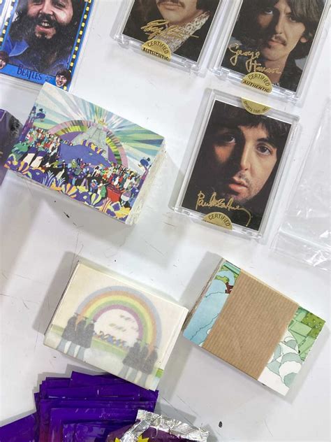 Lot 137 The Beatles Collectable Cards