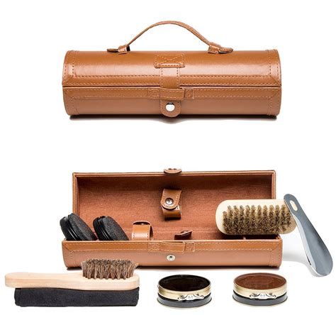 Holiday Sale 9 Piece Travel Shoe Shine Kit Look Your Best Great T