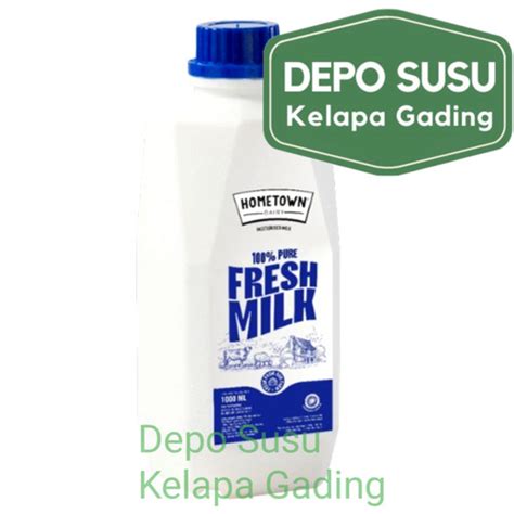 Jual Susu Segar Hometown Fresh Milk L Home Town Fresh Milk Jakarta