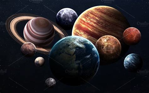 High resolution images presents planets of the solar system this image ...