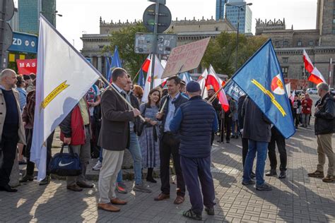 Marsz Stop Ukrainizacji Polski Warszawa Wrze Nia