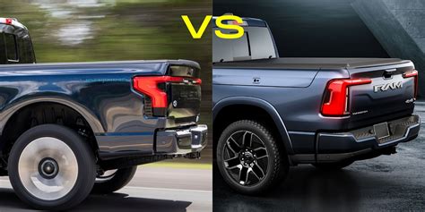 Ram 1500 REV Vs Ford F 150 Lightning Which Electric Pickup Is Better