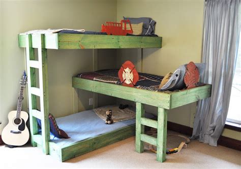 Diy Triple Bunk Bed The Owner Builder Network