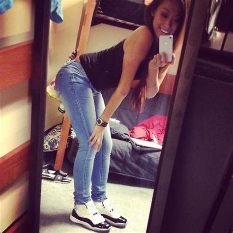 Air Jordan Xi Concord Girls Wearing Jordans Sneakerhead Outfits Air Jordans Girls