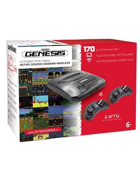 Игровые приставки Retro Genesis - купить игровую консоль Ретро Генезис ...