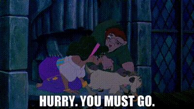 Yarn Hurry You Must Go The Hunchback Of Notre Dame Video Clips