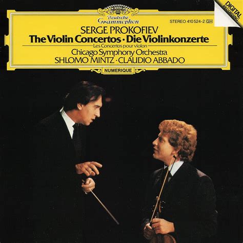 Prokofiev Violin Concertos Nos 1 2 Amazon Co Uk CDs Vinyl