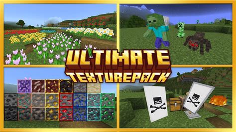 Top 5 USEFUL Survival Texture Packs For Bedrock 1 20 YouTube