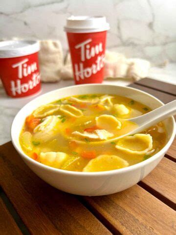 Copycat Tim Hortons Chicken Noodle Soup