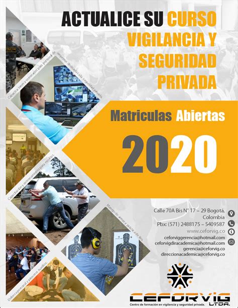 Actualice Su Curso De Vigilancia Y Seguridad Privada Ceforvig