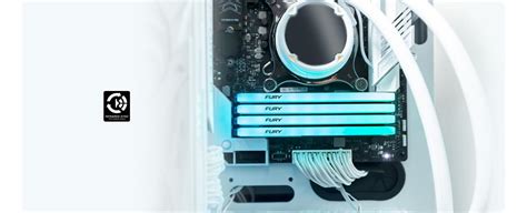 แรมพีซี Kingston Ram 32gb Kit Fury Beast Rgb Special Edition White