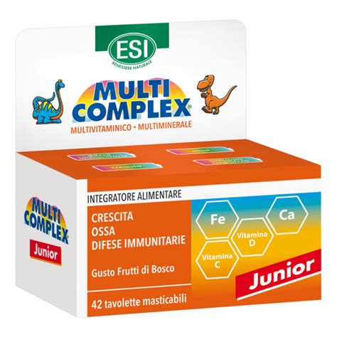 Esi Multicomplex Junior Integratore Vitamine E Sali Minerali