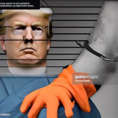 Prompthunt Trump Going To Prison In Handcuffs And An Orange Jumpsuit