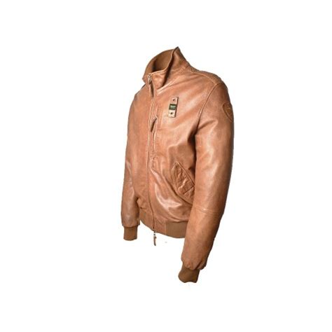 Leather Jacket Blauer Model Sblul In Brown