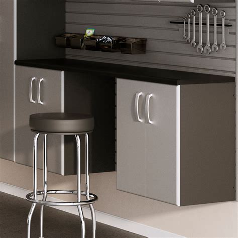 FLOW WALL Modular Cabinet Set: 192 in Overall Wd, 16 in Overall Dp, 72