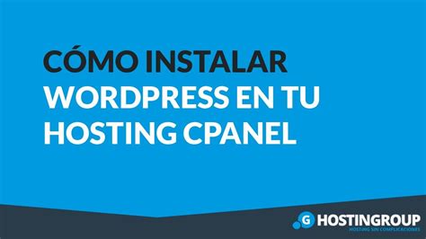 Como Instalar WordPress En Hosting CPanel EL MEJOR TUTORIAL